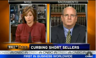 CNBC running short selling story